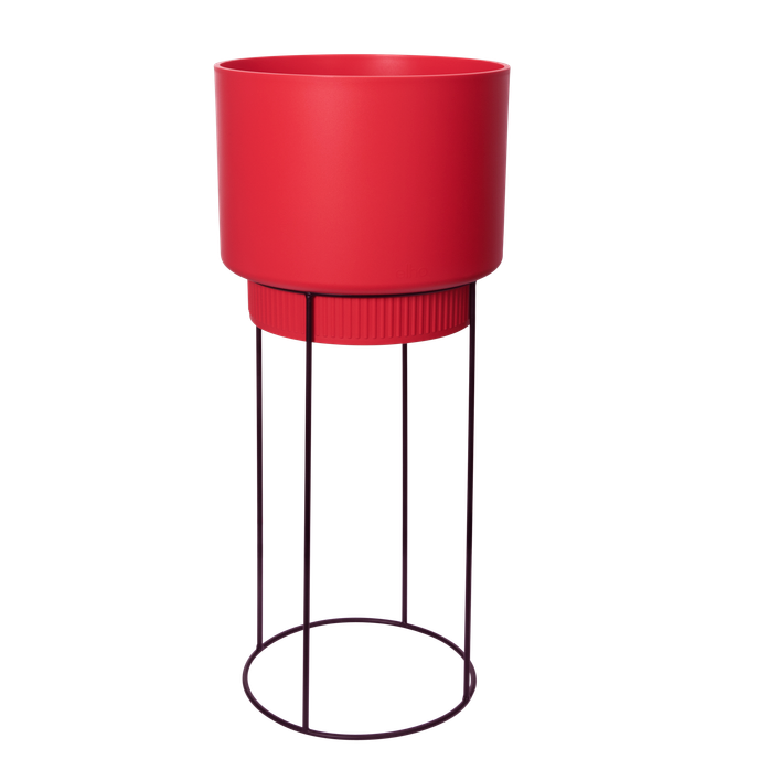 b.for studio rond 30cm rouge brilliant